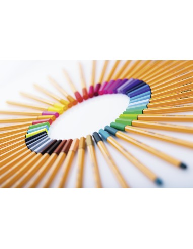  C/10 STABILO POINT 88 CURRY Nº87 PUNTA DE FIBRA 0,4MM 